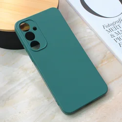 Maska za mobilni telefon Samsung Galaxy A55 5G TERACELL GIULIETTA MAT, Zelena