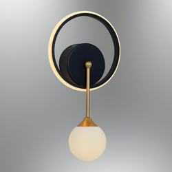 OPVIQ Zidna lampa L1139 Black