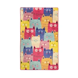 Conceptum Hypnose Tepih Cats, 100x160 cm, Šareni