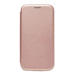 Maska na preklop Teracell Flip Premium za Realme C21, Roze-zlatna