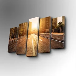 WALLXPERT Dekorativna slika iz 5 delova 5PUC 122