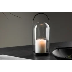 Venture Design Lantern Flora 25x11 cm črna