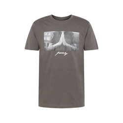 Mister Tee Majica Pray, siva