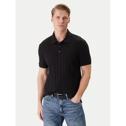 Calvin Klein Polo majica LV04LE203G Črna Regular Fit