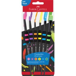 Faber Castell Četkice soft grip set 1/6 black 481622 ( 5429 )