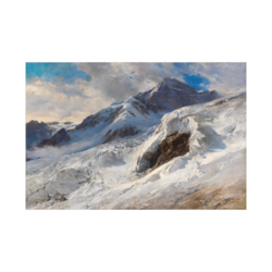 Canvas Slika na platnu Monte-Rosa, Edward Theodore Compton, 120x80cm