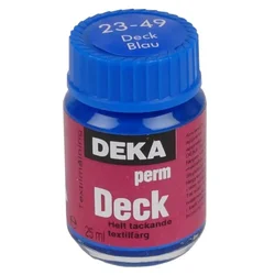 Rayher. Barva za tekstil DEKA Perm Deck 25 ml modra
