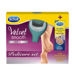 Scholl Velvet Smooth Wet & Dry punjiva električna rašpica za stopala