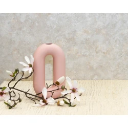 Dekordom vaza ellissoide hp13221 - 20cm - pink - n43 ( 024384 )