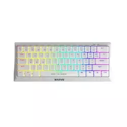MARVO Mehanička gaming tastatura KG962, Bela