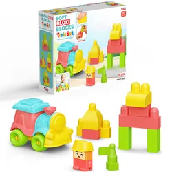 Mekane kocke Vozić 24pcs DEDE 041225