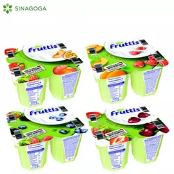 VOCNI JOGURT FRUTTIS BOROVNICA/SUM VOCE 0.2%MM 4X125 (6)SILBO