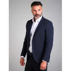 MojKrojač Muški sako Premijum Antim Inv 068, Teget