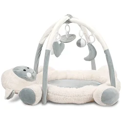 Lorelli podloga za igru mary (95x95cm) white grey ( 10300400001 )