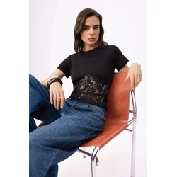 Trendyol Milla Ženska bluza, Crna