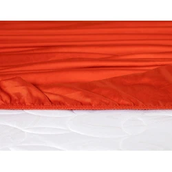 MADAME COCO Ciel Ukrojeni čaršav, Satenski, 160x200cm, Narandžasti