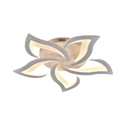 Brilagi - LED prigušiva plafonska svetiljka TWIST LED/55W/230V 3000-6500K bela + daljinski upravljač