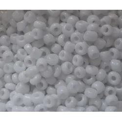 Kašaste perle (seed beads) 3 mm mat bela