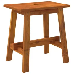 Vidaxl Stolček 45x29x45 cm pravokoten trden les akacije