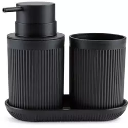 Set za kupatilo LINDSSDAL 3kom/set crna