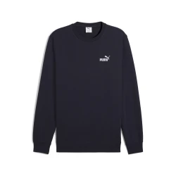 Mens Puma Essentials Small No. 1 Logo Crew, Blue, Size 4XL, Puma