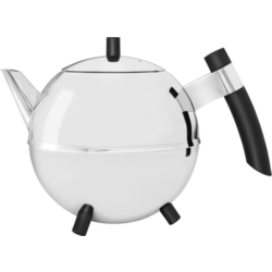 Bredemeijer Teapot Meteor 1,2l steel / black fittings 4304Z
