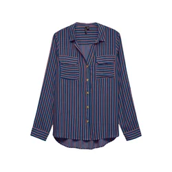 VERO MODA Bluza VMBUMPY temno modra / mauve