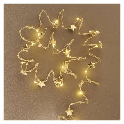 LED božićni lanac 20xLED/2xAA 2,2 m topla bela