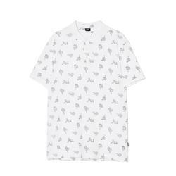 Cropp - Polo majica s printom - white
