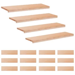 Vidaxl Stopnice 16 kos 100 x 30 x 2 cm Naravna Trda bukovina