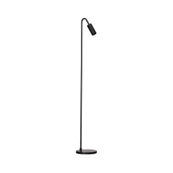 ByRydens 4100950-4002 - Podna lampa CURVE 1xGU10/7W/230V crna