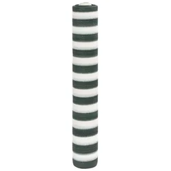 Mreža za privatnost zelena-bijela 1,8 x 25 m HDPE 195 g/m2