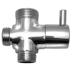 Preusmerjevalnik prhe M1/2-M1/2 xM3/4, krom - Aqualine - 24 - 14