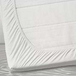 Nepromočivi čaršav 90x200/28cm, Beli