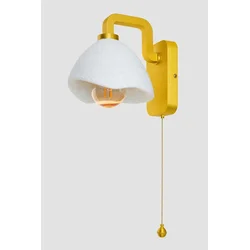 OPVIQ Zidna lampa Beton Yellow