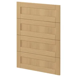 METOD 4 ličnice za pomivalni stroj, Forsbacka hrast, 60 cm