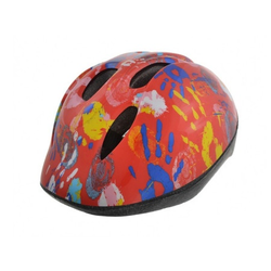 Sks kaciga - bellelli hand print orange 53-56cm s ( 183018 )