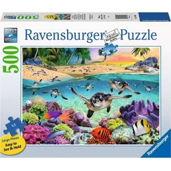 Ravensburger Slagalica Trka mladih morskih kornjača, 500 Delova