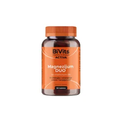 Bivits Magnezijum duo sa vitaminom B6, 60 tableta