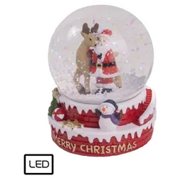 Viter novogodišnja vod. kugla merry christmas h8,5 cm ( 047467 )