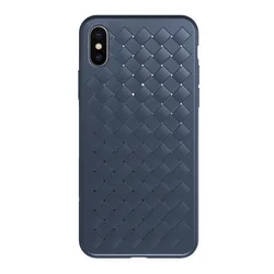 Maska Braided za iPhone XS Max, Siva