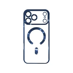 Silikonska futrola Magsafe Iphone 18 Pro Max PLAVA