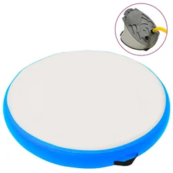 Gimnastička prostirka na napuhavanje 100x100x20 cm PVC plava