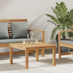 Kava Stol Smeđa 60 x 60 x 36 cm Čvrsto teak drvo
