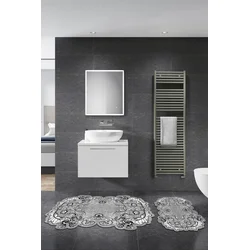 Lessentiel Maison Set 2 prostirke za kupatilo Sivi