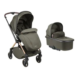 Kikka Boo Kolica Lanah 2in1 set sa tvrdom korpom Army Green