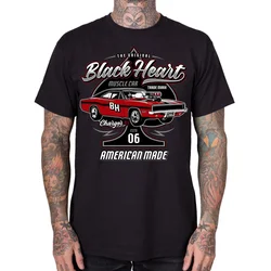 Hardcore majica moška - CHARGER - BLACK HEART - 20924