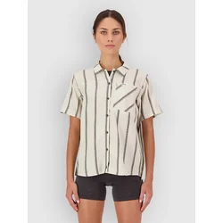 Mons Royale At Merino Tech Tee bone stripe