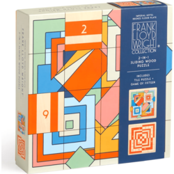 Galison Drsna lesena sestavljanka Frank Lloyd Wright: Imperial Hotel 2v1 (16 kosov)