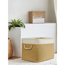 Aberto Design Korpa za odlaganje stvari YLC.B.G.3, 37x25x27cm, Krem